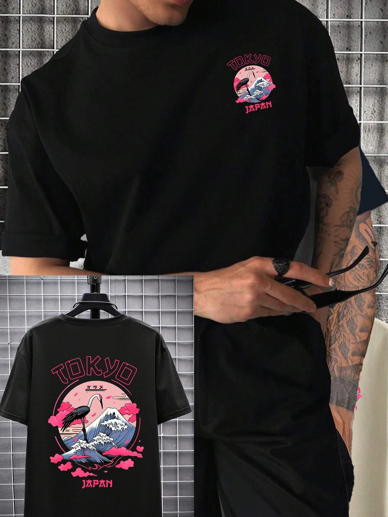 Brand Streetwear Tokyo - โตเกียวเสื้อยืดแบรนด์หรูแฟชั่นขนาดใหญ่ลําลองแขนสั้นStreetwearคลาสสิกพิมพ์ใหม่มาถึงTee