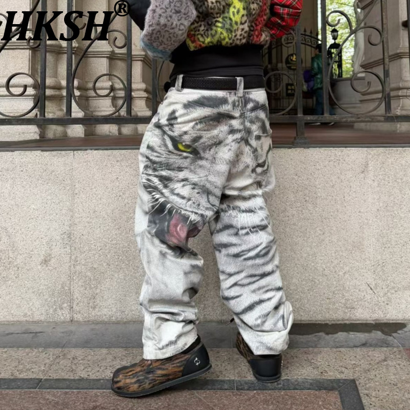 Streetwear Brand Designs - HKSH ฤดูใบไม้ผลิฤดูใบไม้ร่วงใหม่ผู้ชาย High Street Wax 3D
