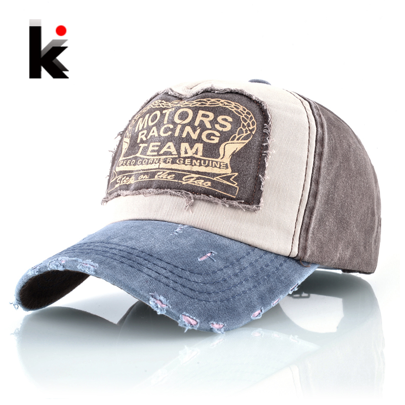 Streetwear Brand With K - แฟชั่นล้าง Denim เบสบอลหมวกผู้หญิง Snapback Patch หมวก