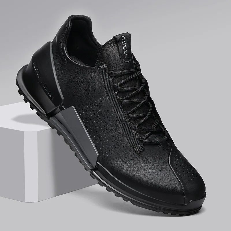 อินเทรนด์รองเท้าหนังแท้ผู้ชายธ - Streetwear Brand Popular บทวิจารณ์และราคา