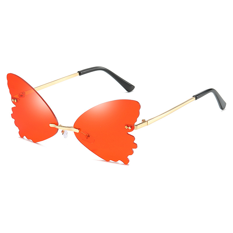 Vintage Rimlessผีเสื้อรูปร่างแ - Streetwear Brand With Butterfly บทวิจารณ์และราคา